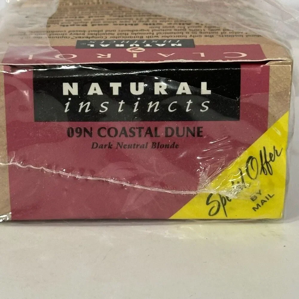 Clairol Natural Instincts 09N Coastal Dune-Dark Neutral Blonde Level 2